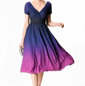 Ombre star dress